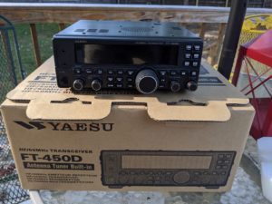 FT-450d with original box