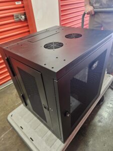 Like-New Tripp Lite SRW12US 12U Wall-Mount Swing-Out Equipment Rack!